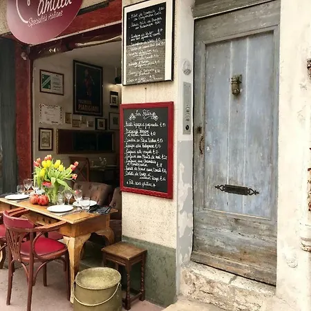 Balcony Over Provencal Market, Old Appartement *